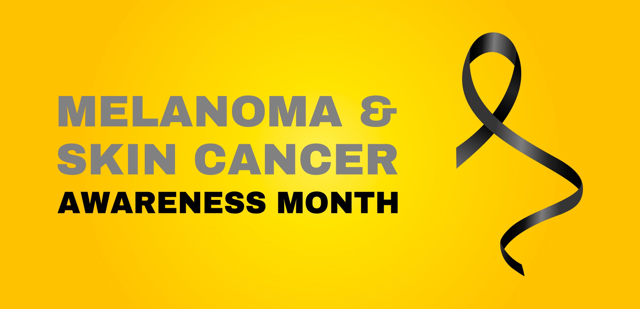 Melanoma & Skin Cancer Awareness Month Ribbon